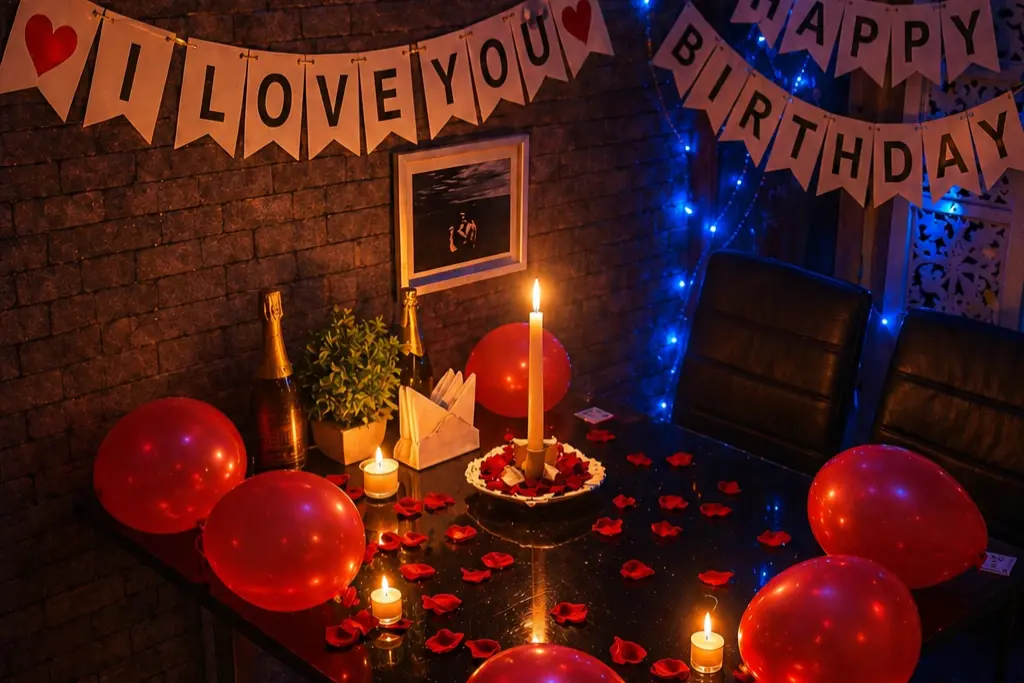 Romantic & Cozy Table